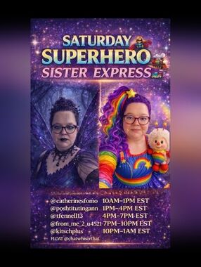SATURDAY SUPERHERO 🦸‍♀️ SISTER EXPRESS! 🚂